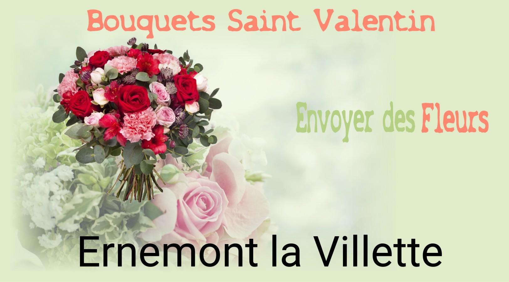 Roses de Saint-Valentin livrées à Ernemont-la-Villette